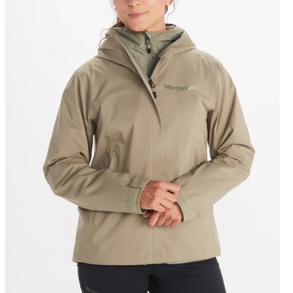 Marmot Jackets & Blazers - Marmot Womens XS PreCip® Eco Pro Jacket Raincoat Hike Run Hoodie